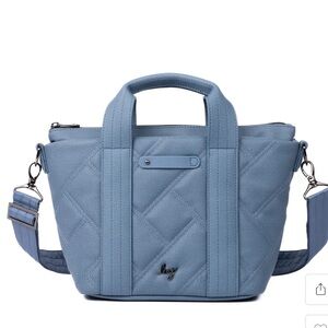 Lug Dory Matte Luxe VL Crossbody Blue Moon EUC